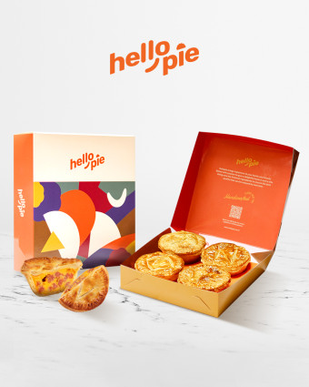 Beef Ham & Cheese Pie